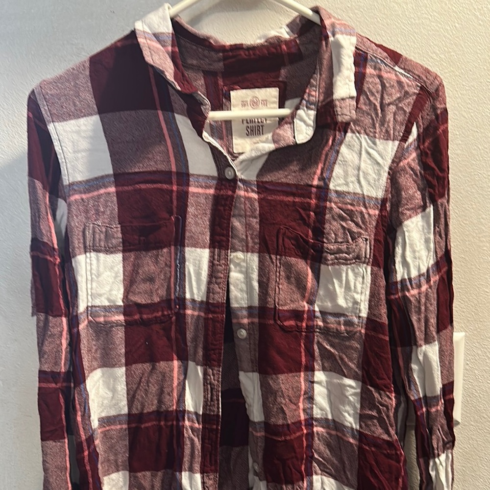 Red and White Plaid
